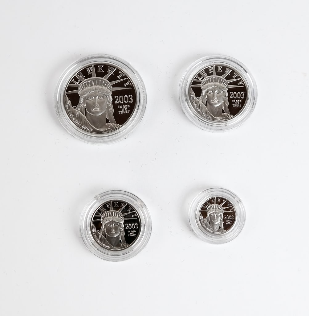American Eagle Platinum Coin Proof Set, 2003 (1 of 9)