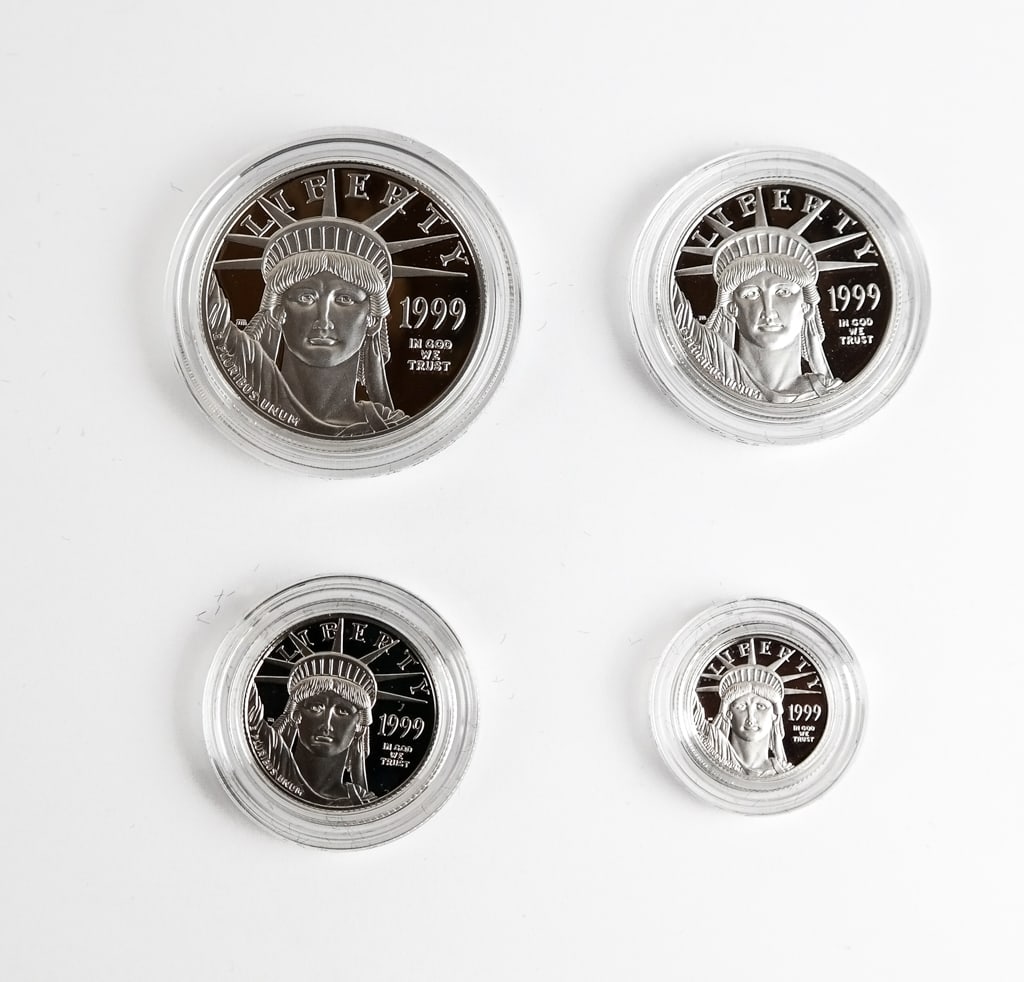 American Eagle Platinum Coin Proof Set, 1999 (1 of 10)