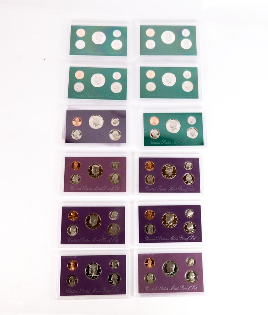 United States Mint Proof Sets, 12 (1 of 17)