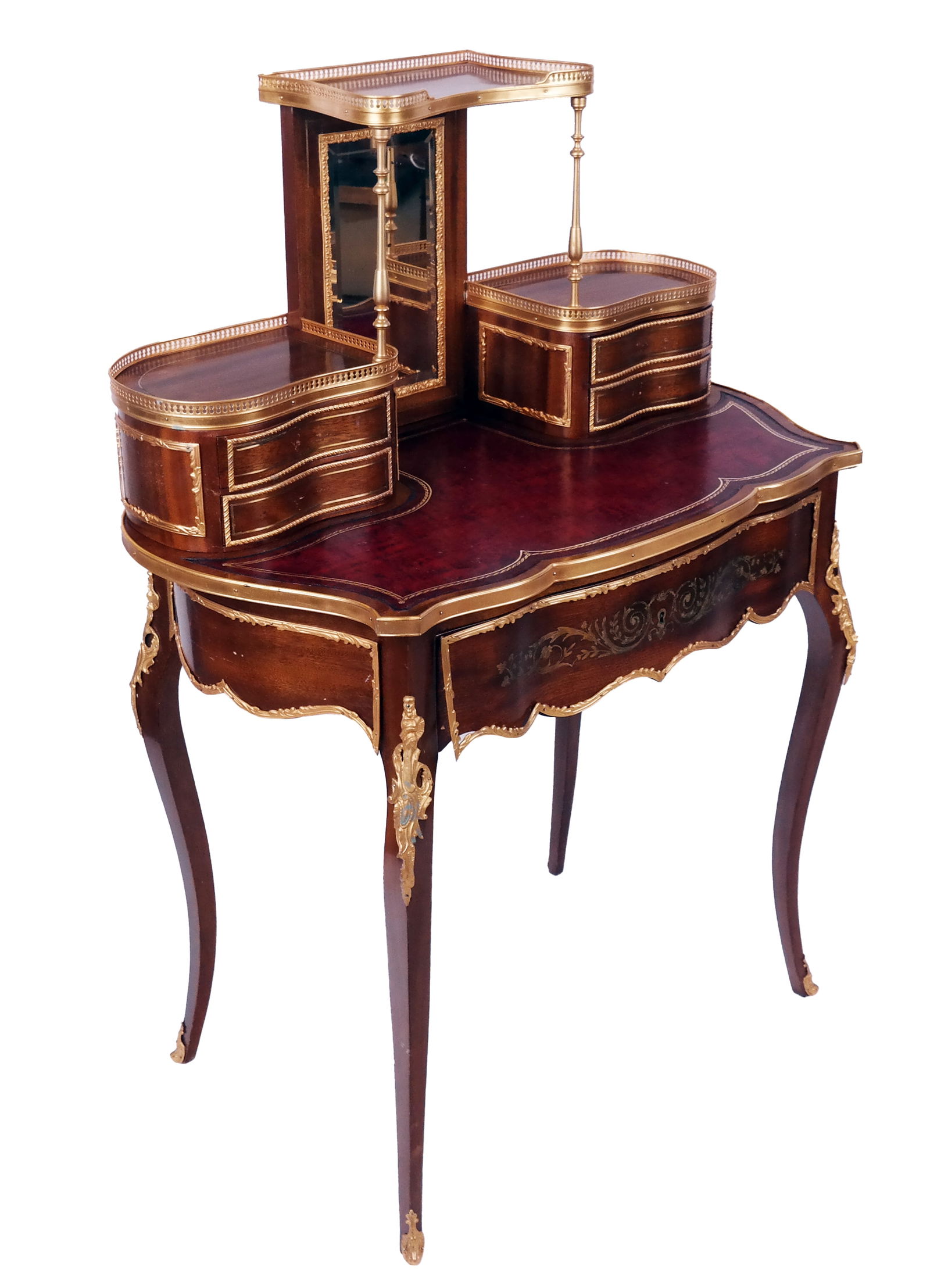 Louis XV Mahogany Bonheur du Jour (1 of 15)