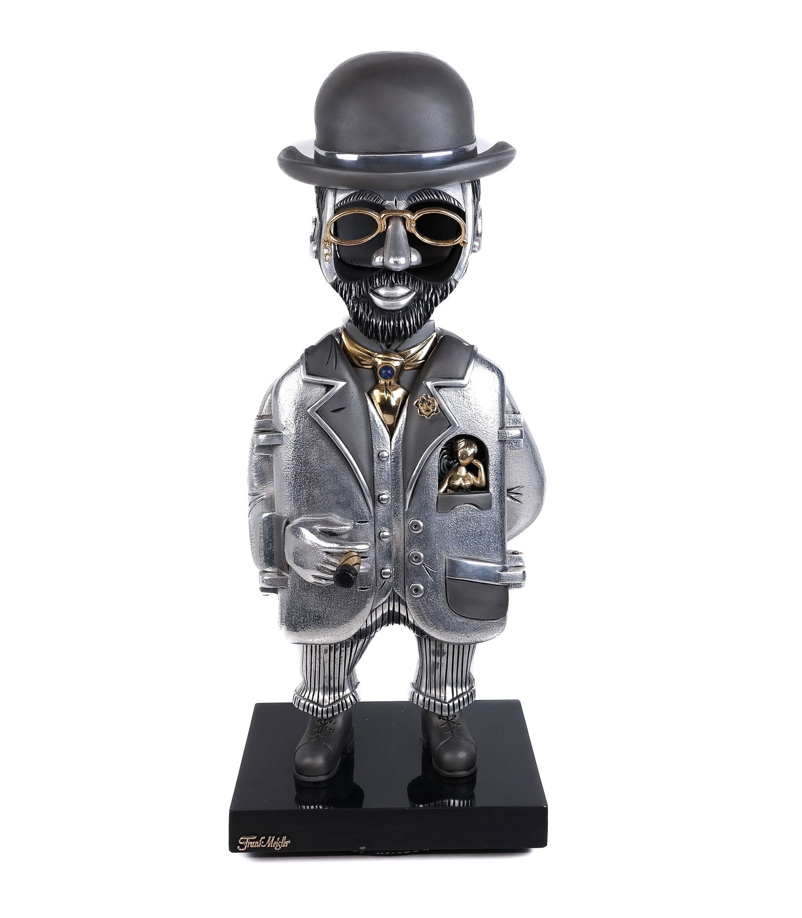 Frank Meisler "Toulouse Lautrec" Sculpture (1 of 15)