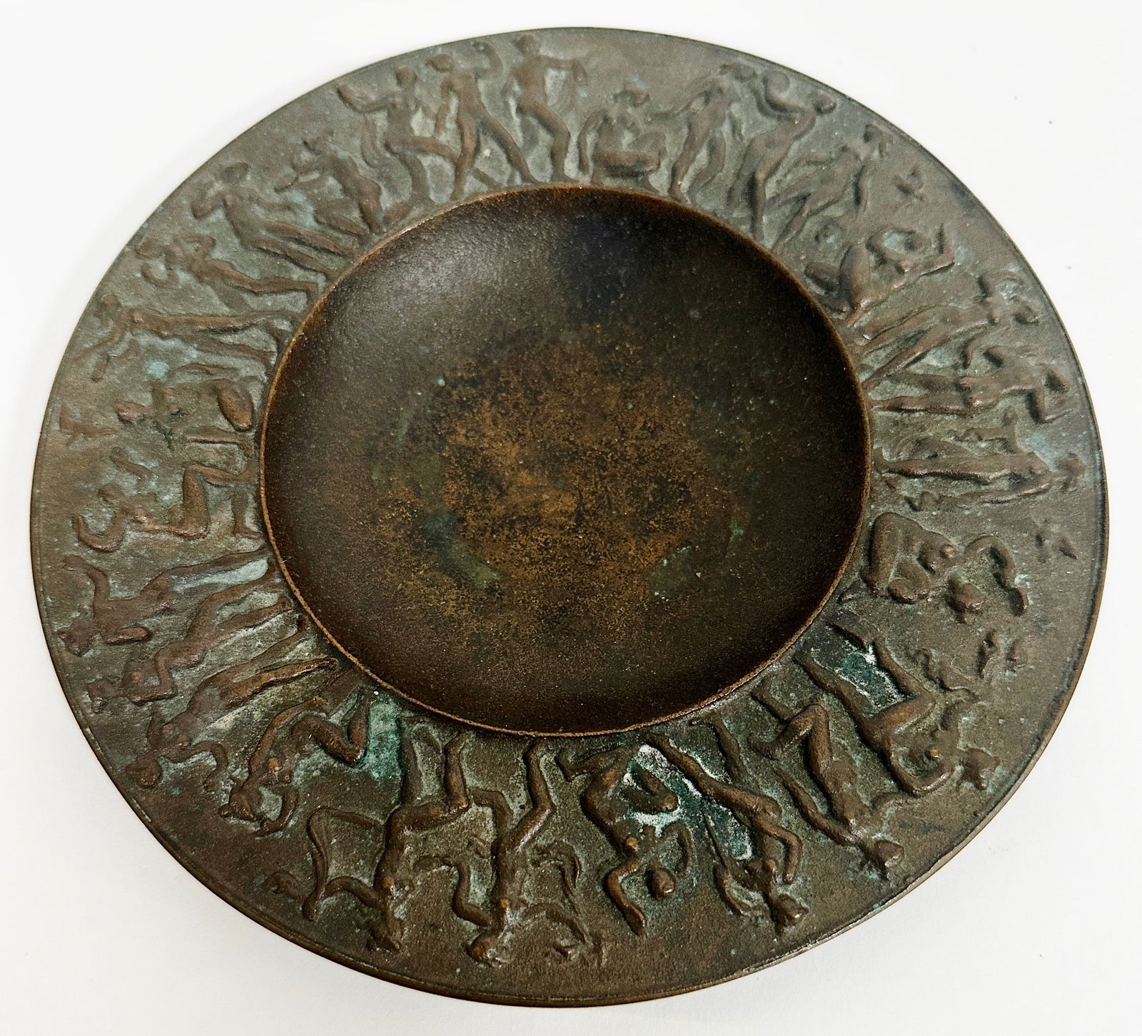 Antique German Bronze Tray by Fritz Muss (1 of 7)