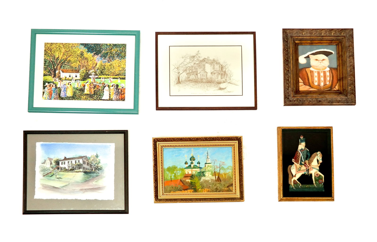 Six Framed Artworks (1 of 20)