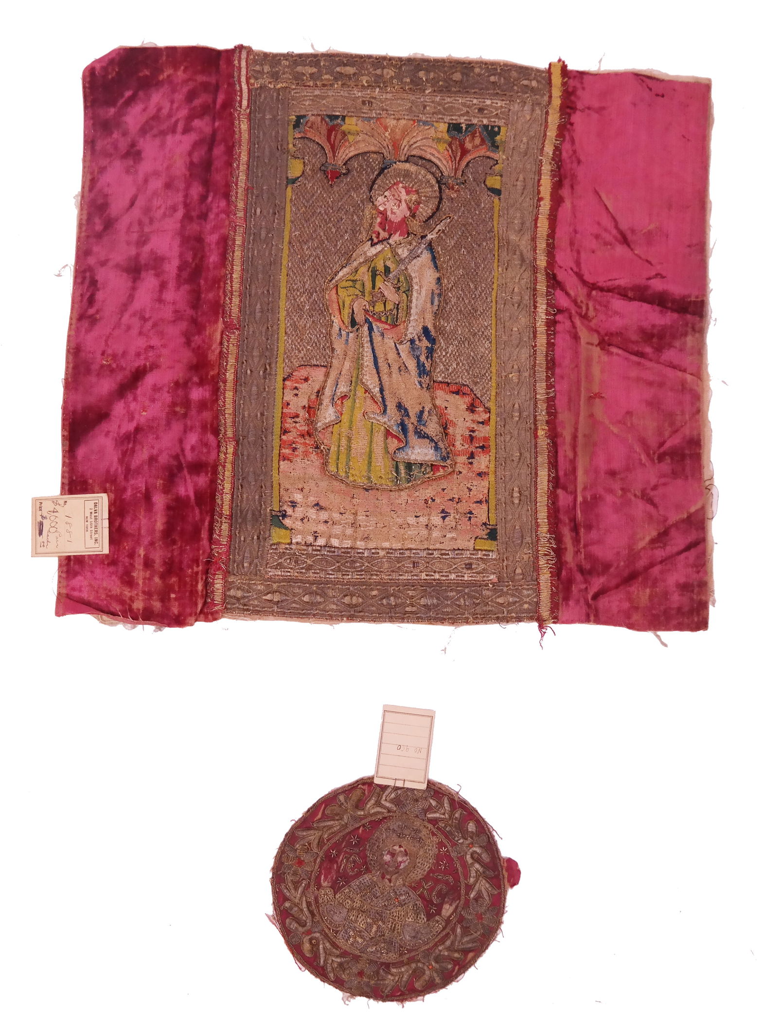 Spanish Baroque Embroidery from an Orphrey Band (1 of 10)