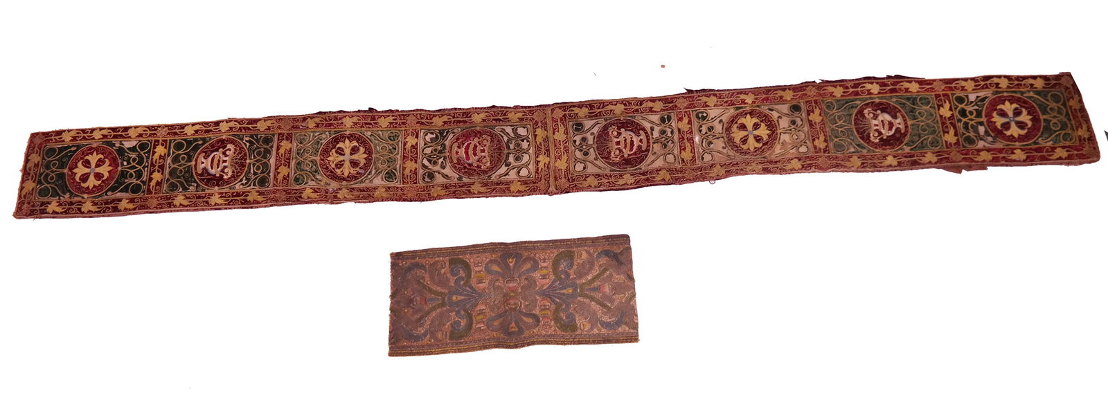 2 16th/17th C. Continental Renaissance Embroidery (1 of 13)