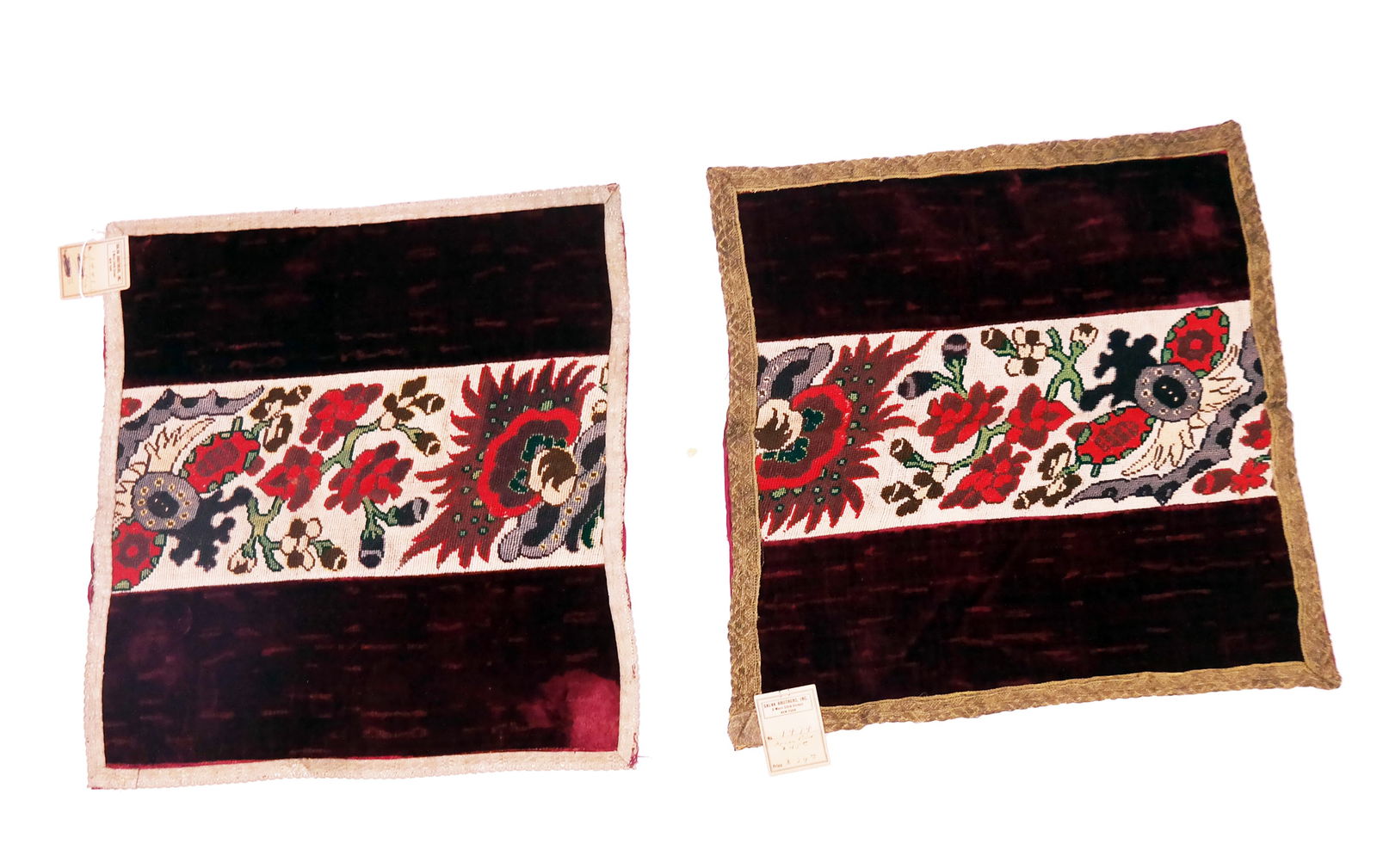 Pair of 18th/19th C. European Needlework Covers (1 of 6)