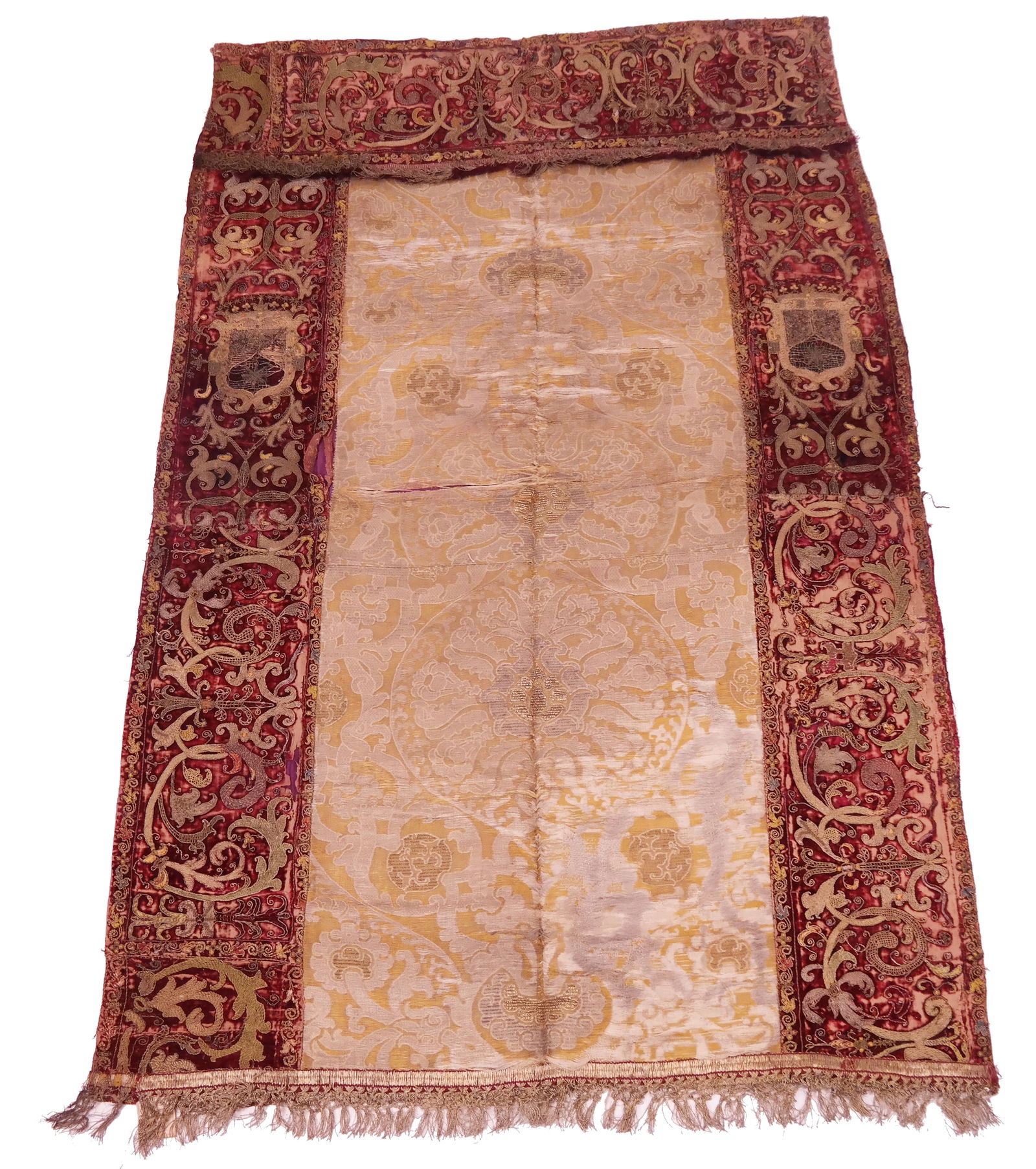 Renaissance Gold & Silver Embroidered Hanging (1 of 13)