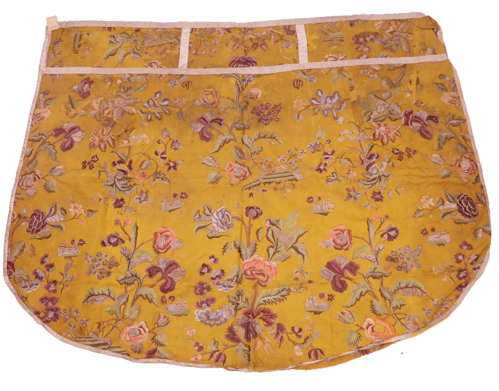 18th C. Continental Embroidered Cape (1 of 14)