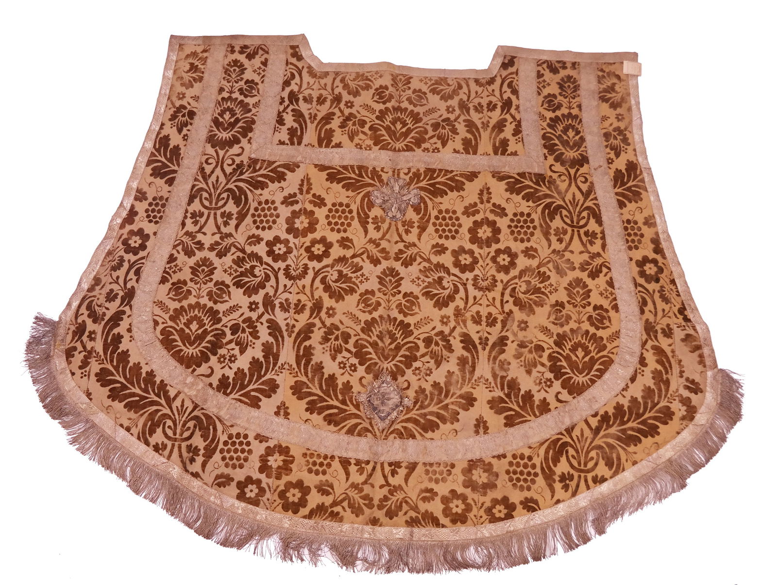 18th/19th C. Possibly Russian Cut Velvet Cape (1 of 16)