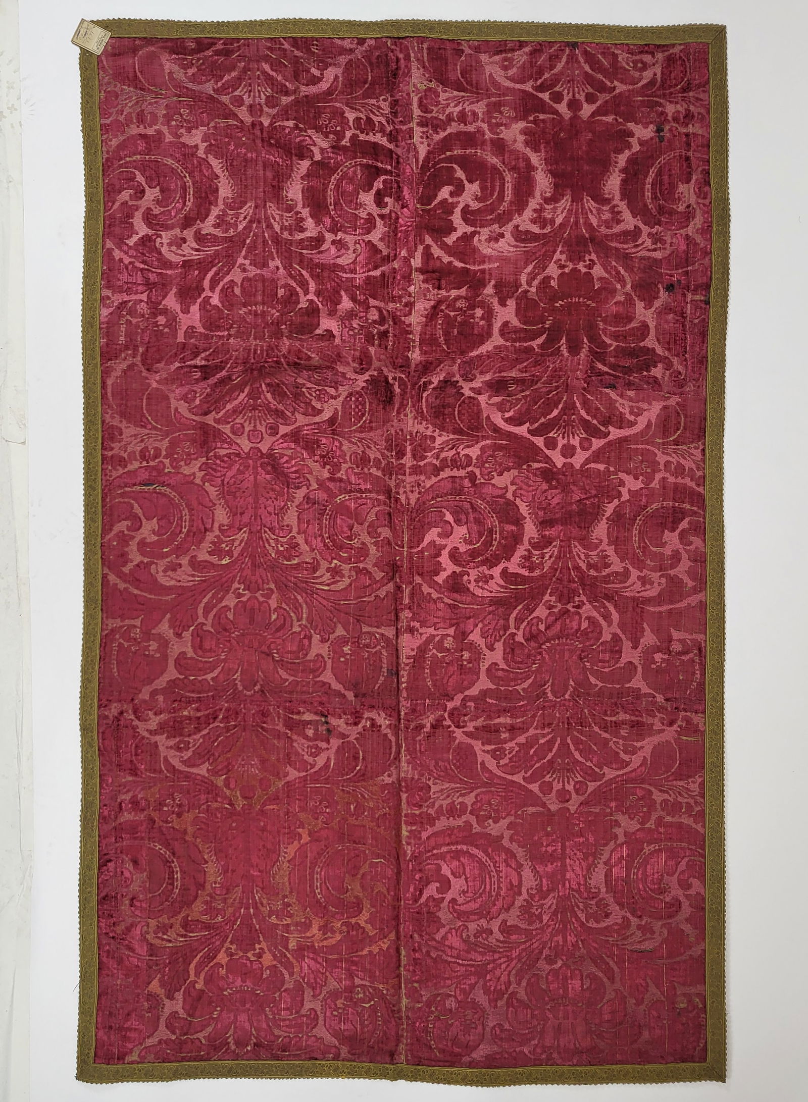 18th/19th C. Italian Silk Velvet Hanging (1 of 9)