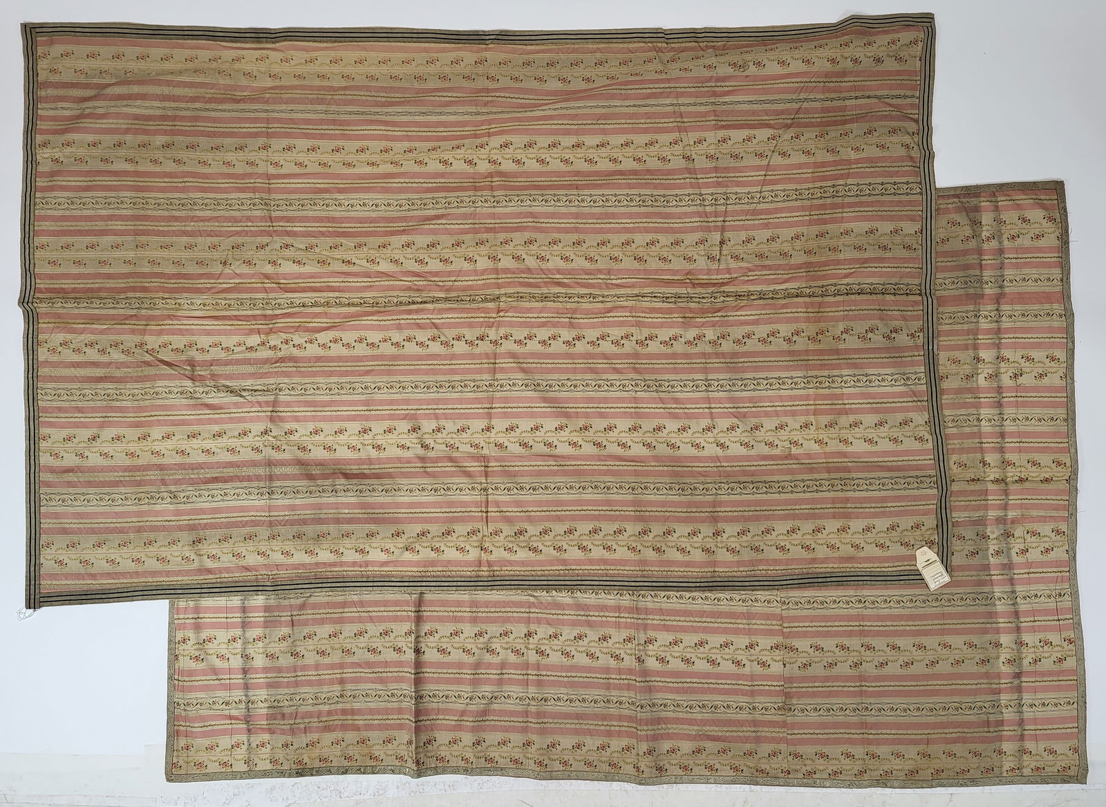 Pair of French 18th C. Louis XVI Brocaded Silks (1 of 20)