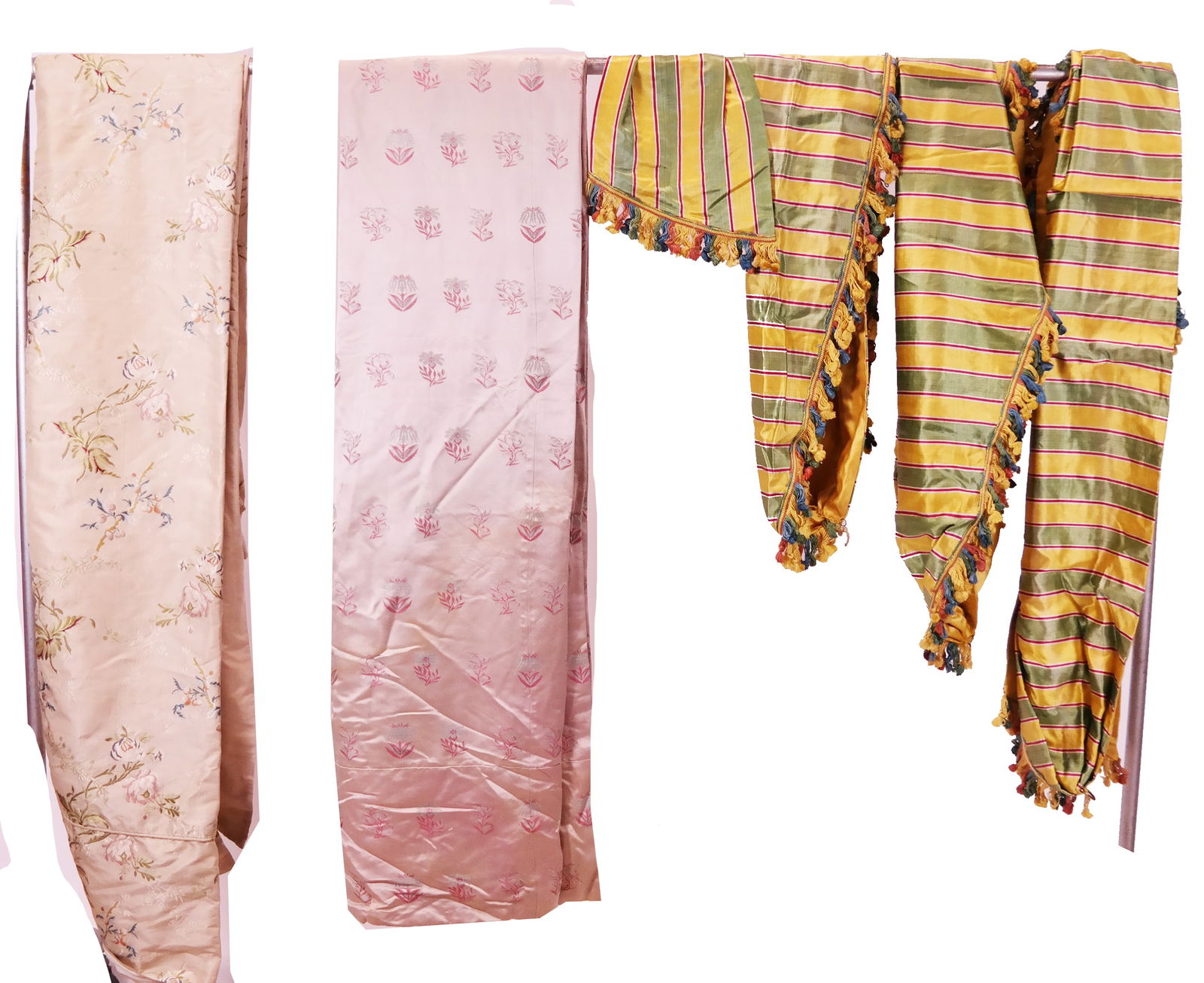 Group of 18th C. Revival Curtains & Valances (1 of 14)