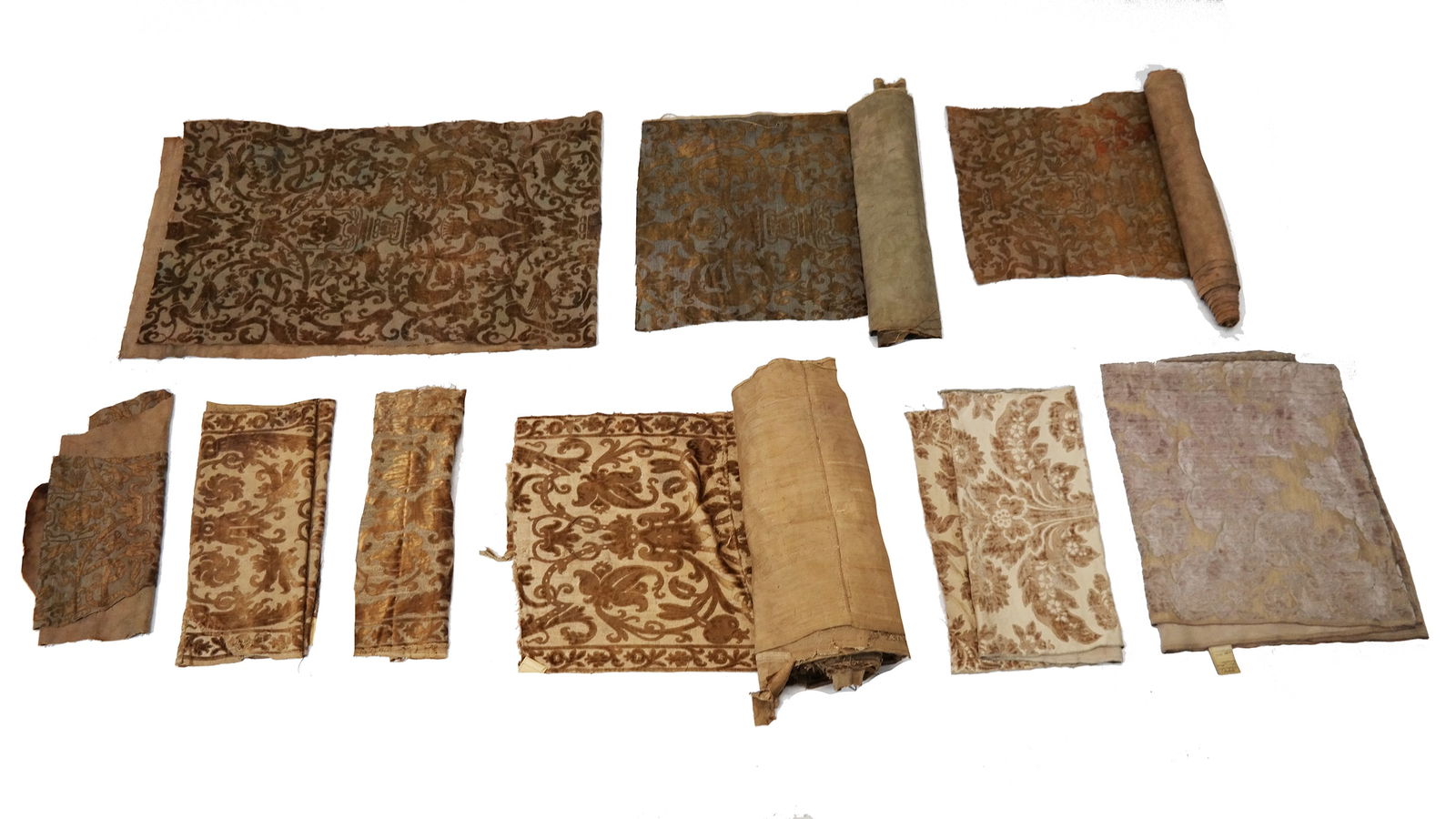 Yardage of French 17th/18th C. Revival Silk Velvet (1 of 20)