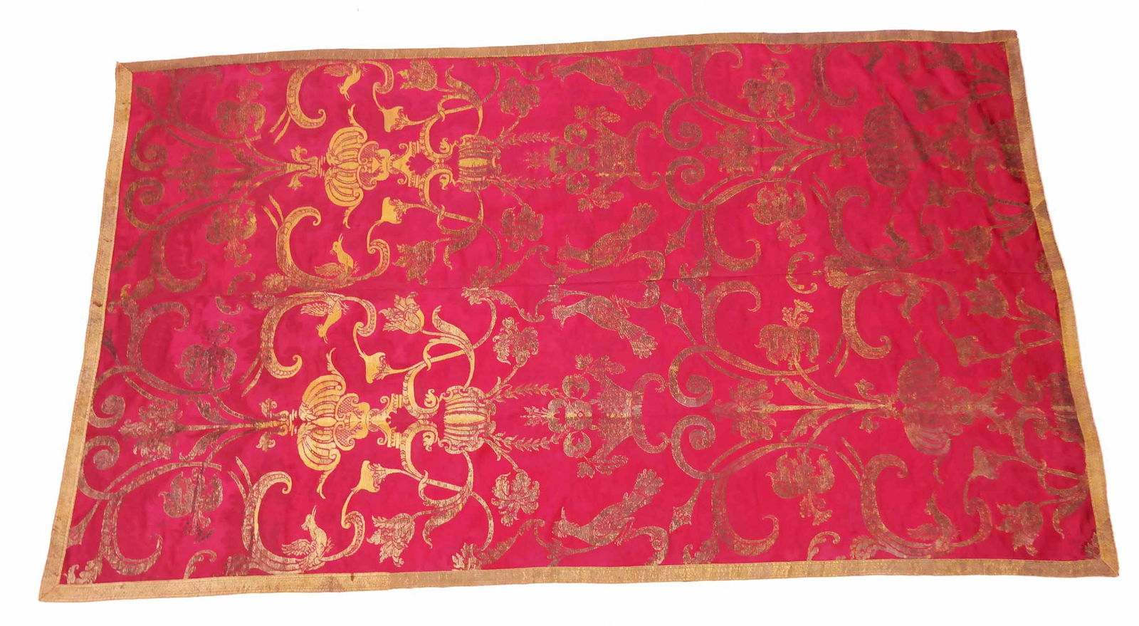 17th/18th C. Italian Silver & Silk Brocade (1 of 12)