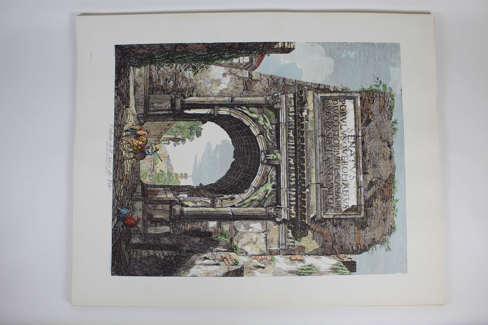 Luigi ROSSINI: "Veduta dell'Arco..." - 40+ Engrav. (1 of 9)