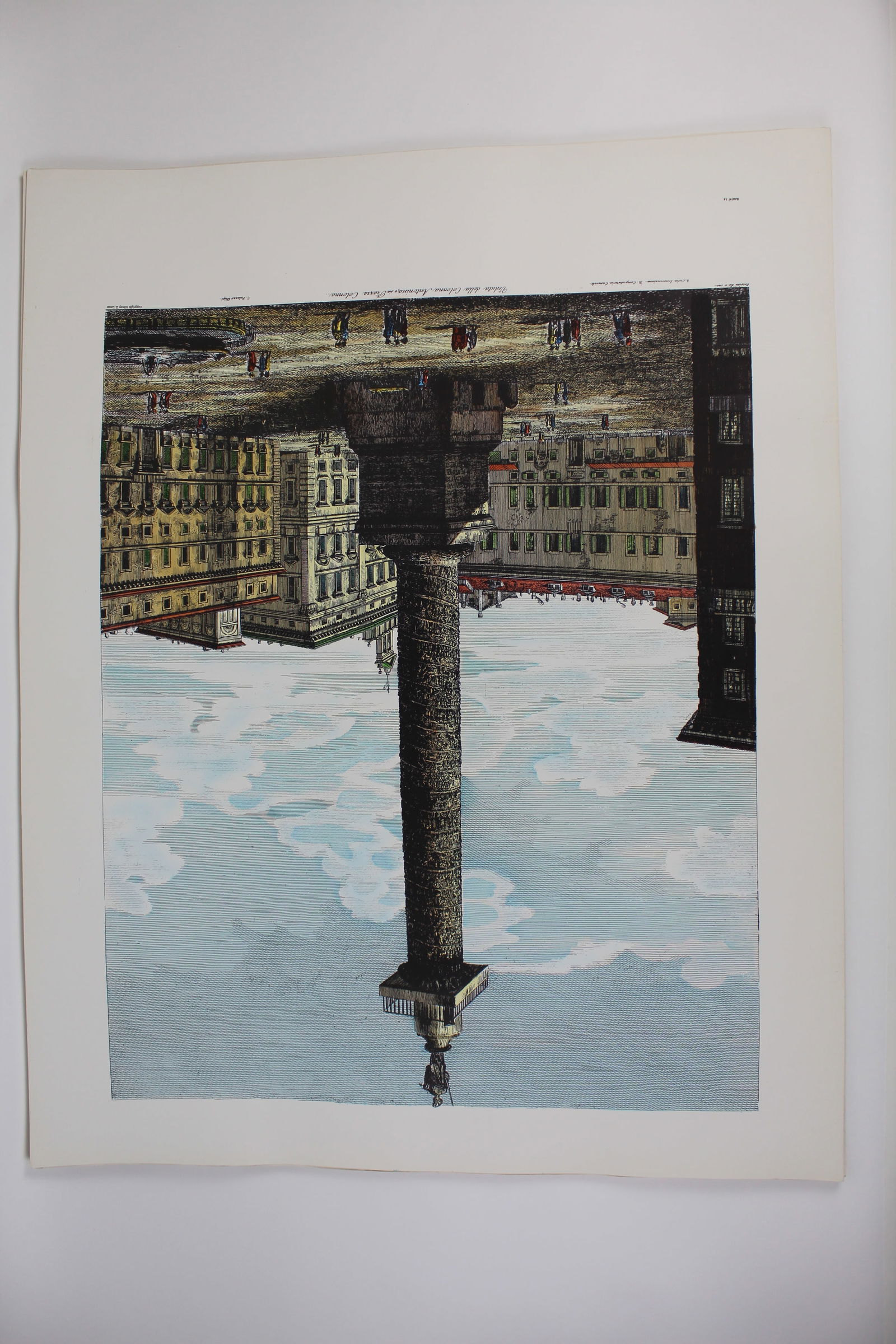 Luigi ROSSINI: "..Columna Antonina" - 17 Engrav. (1 of 8)