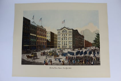 Raoul VARIN: Printing House Square - 300+ Engrav.