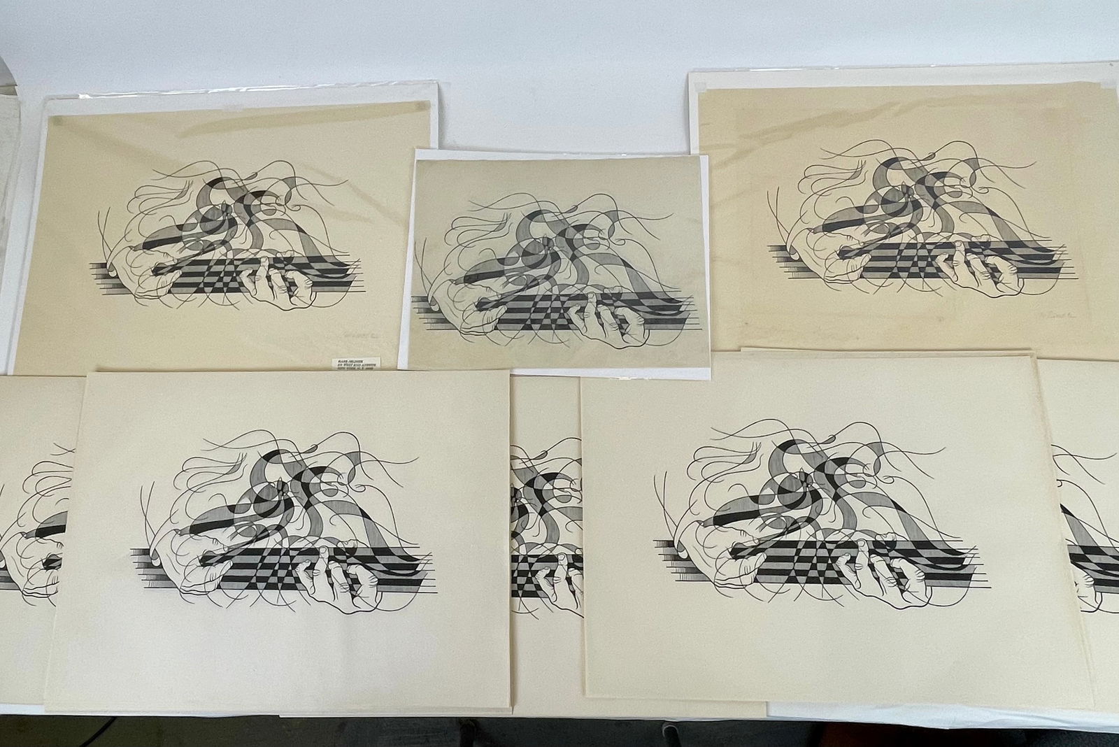 Hans JELINEK: "Lutenist" - 100+ Woodcut Engravings (1 of 6)