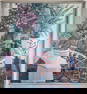 June OWEN "Still Life with Antique Bottles" O/C