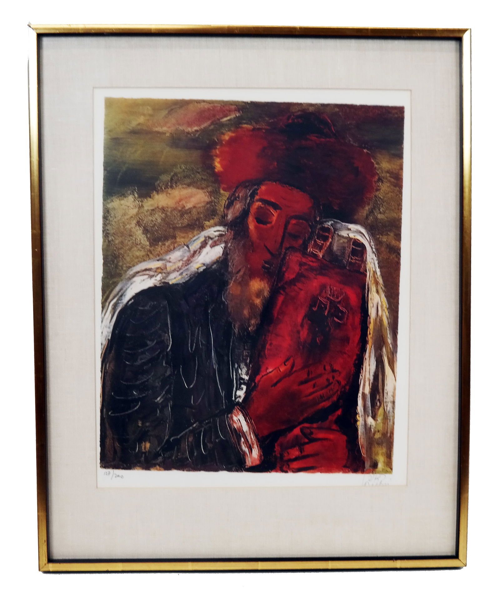 Reuven RUBIN: Rabbi & Torah - Print (1 of 10)