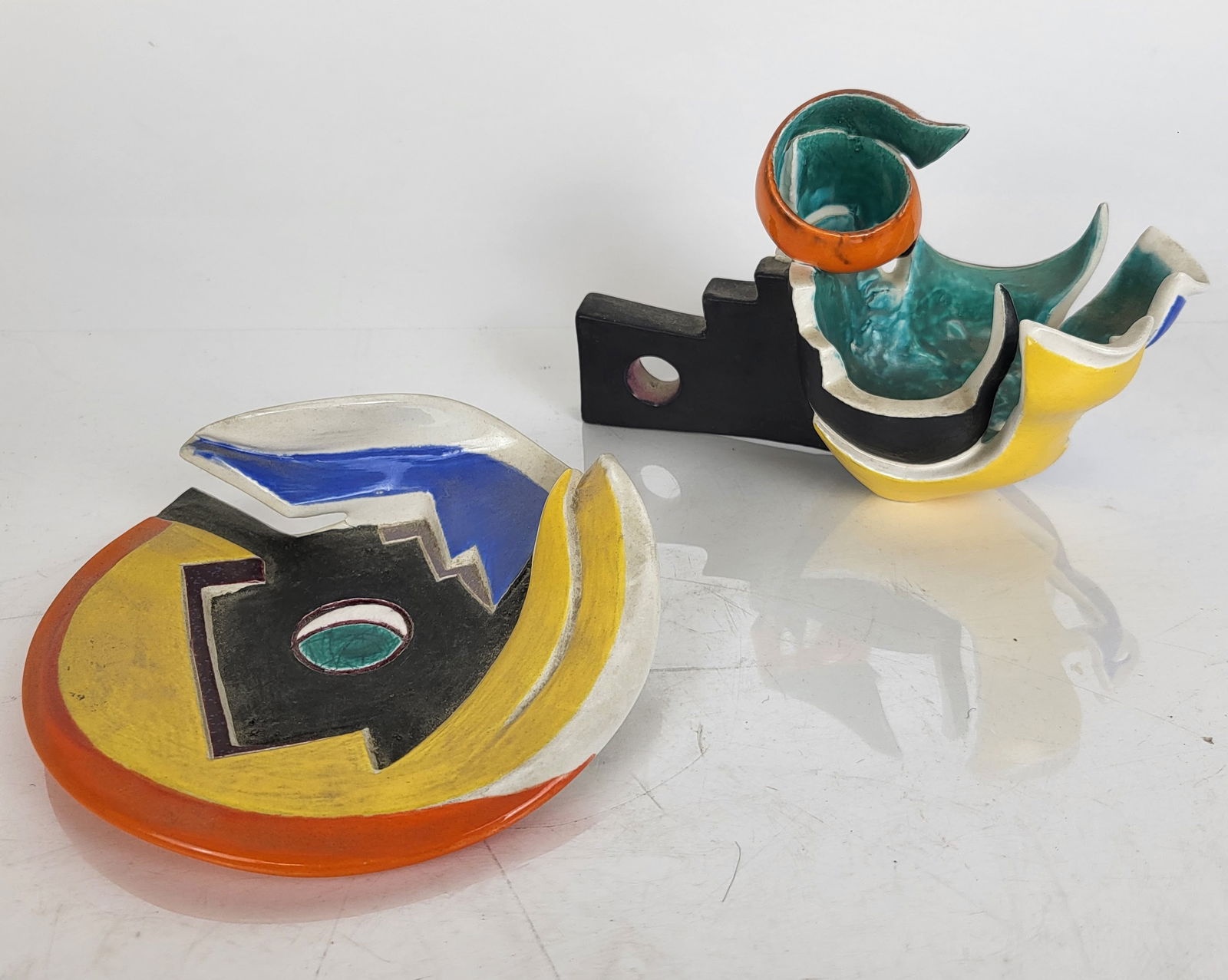 Neil WILLIAMS: Two Abstract Ceramic Sculptures (1 of 18)