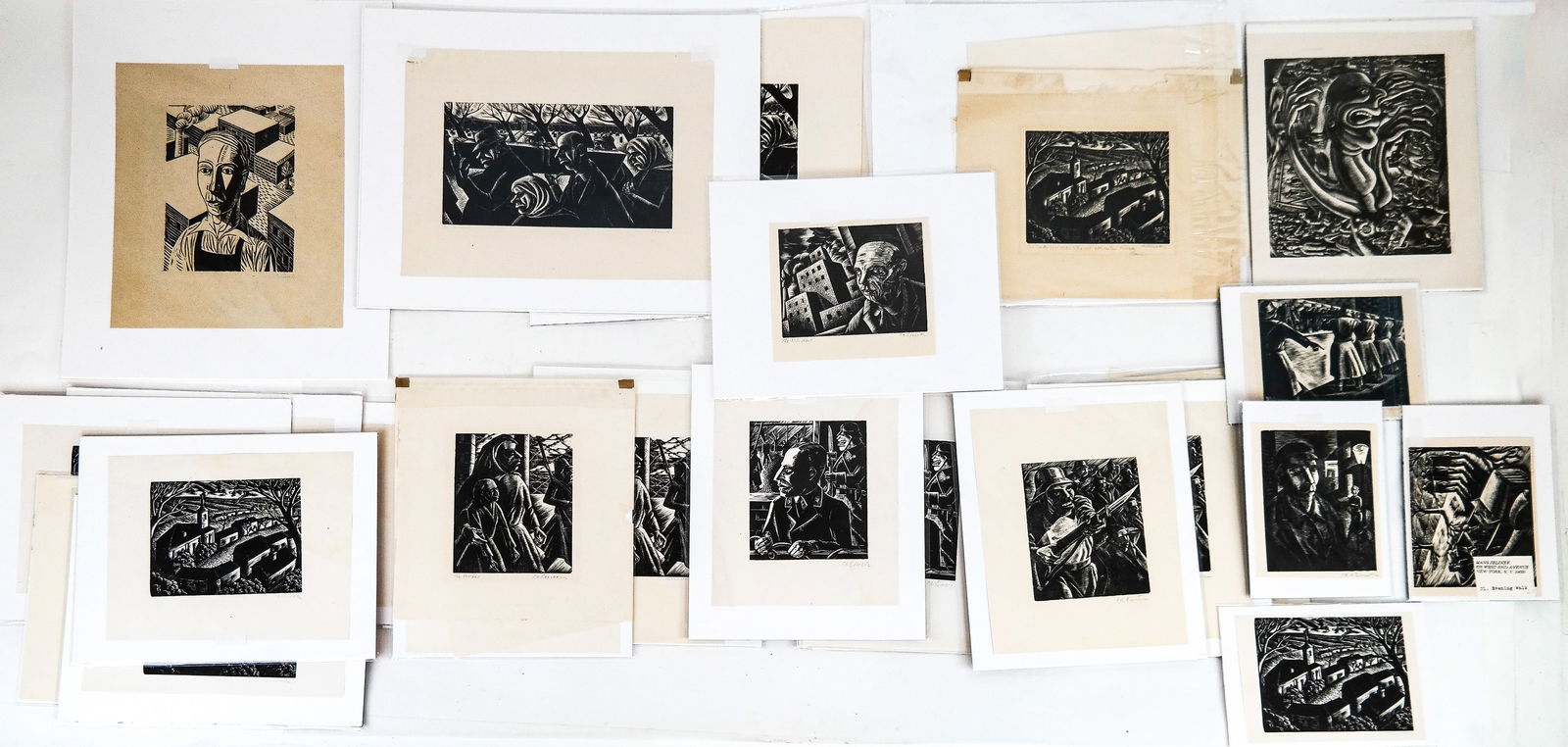 Hans JELINEK: "Story of Lidice" - 40+ Engravings (1 of 17)