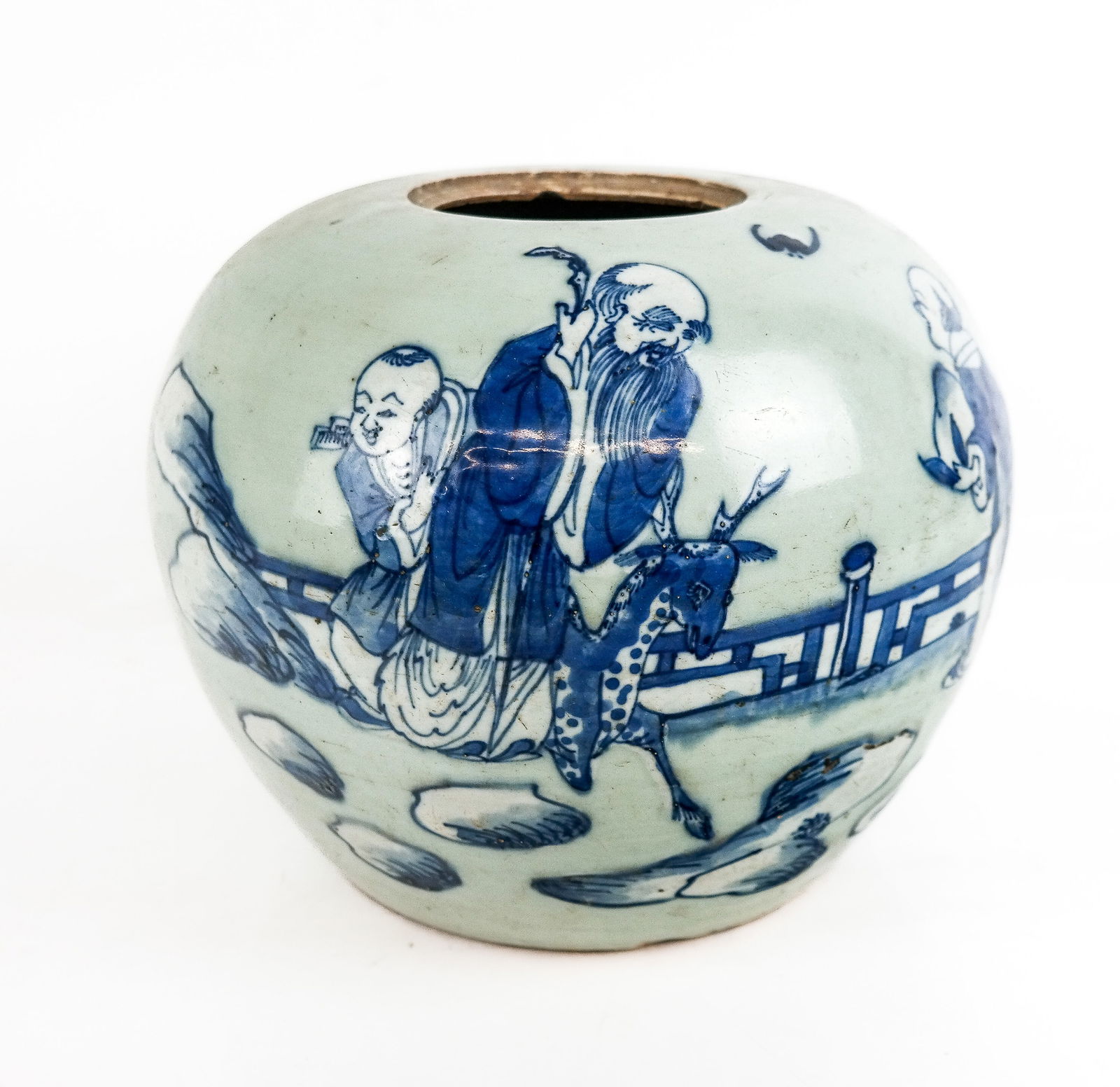 Chinese Qing Dynasty Decorated Ginger Jar (1 of 9)
