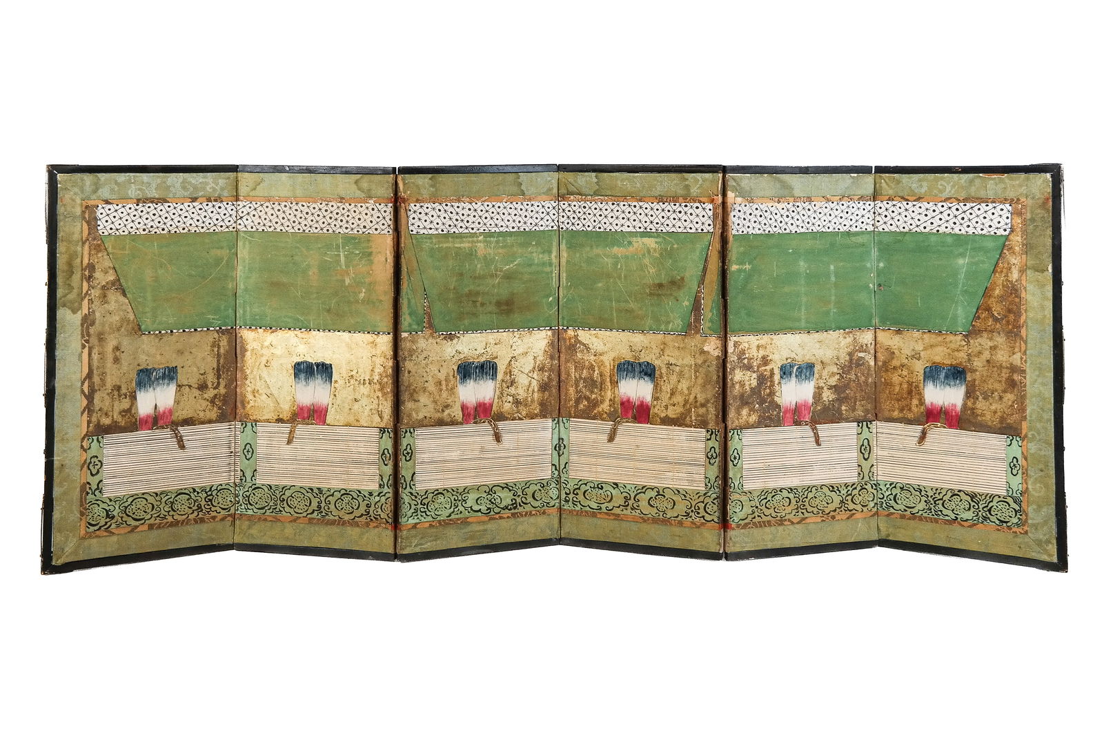 Japanese Six Fold Table Screen (1 of 10)