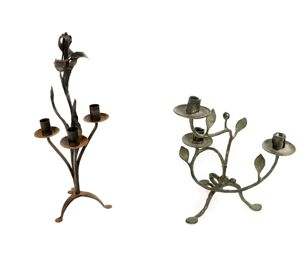 Giacometti Manner and Other metal Candelabras (2) (1 of 9)