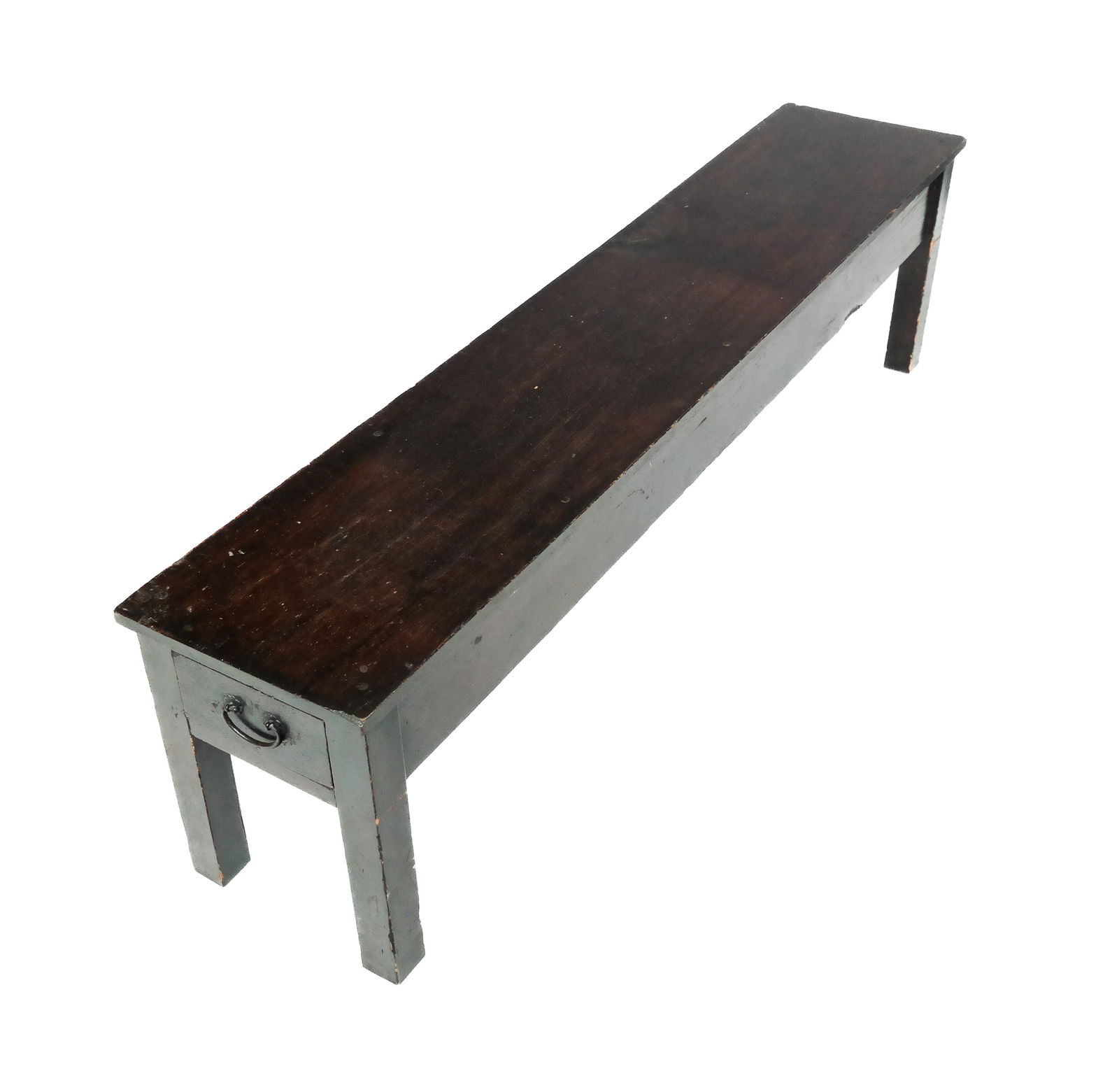 Chinese Wood Low Bench (1 of 8)