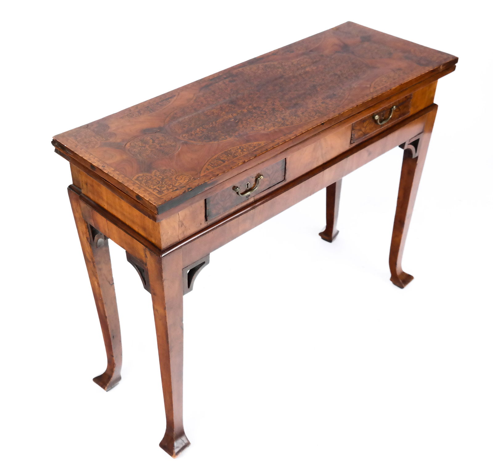 George I Walnut Concertina Games Table (1 of 11)