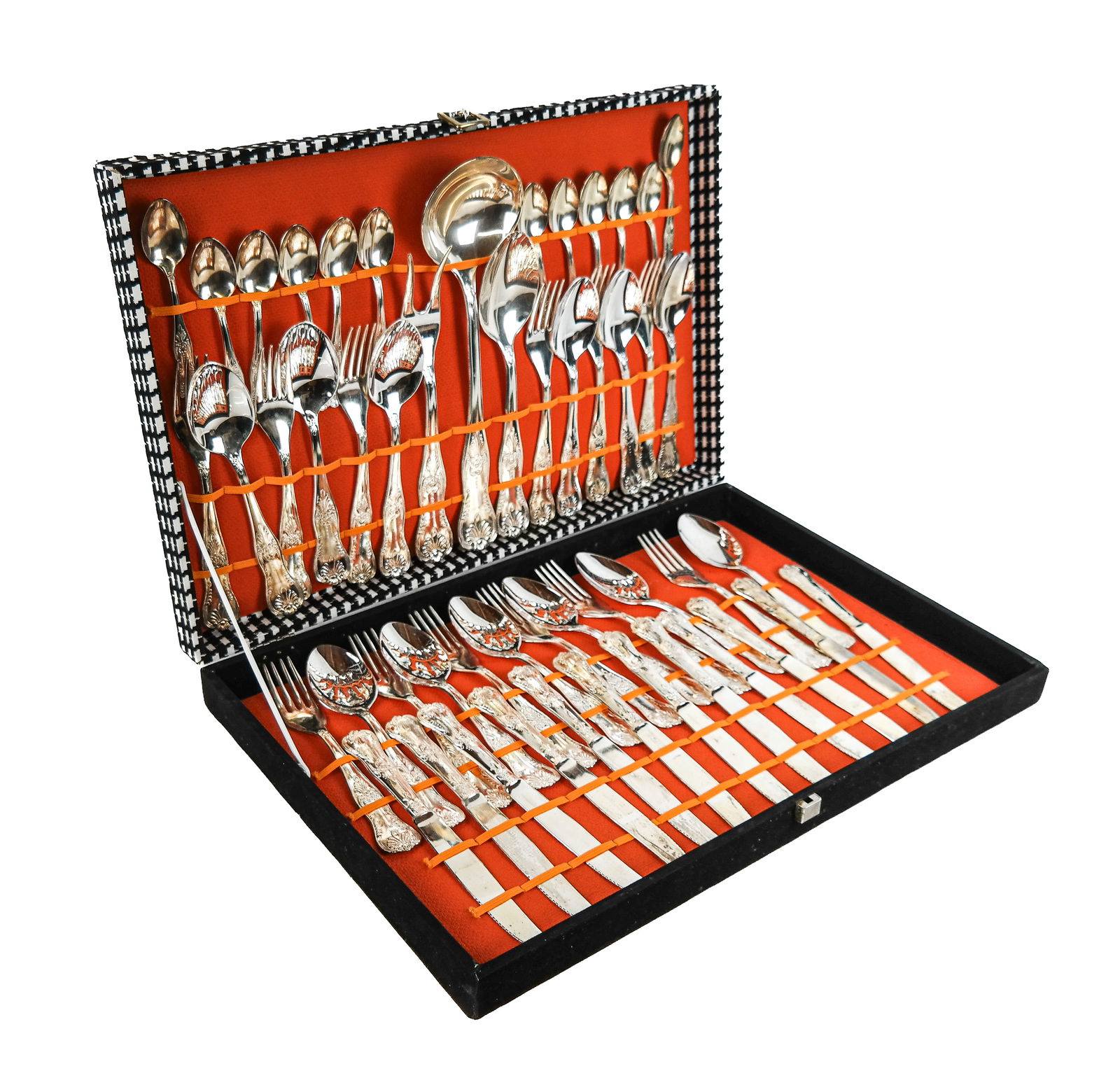 51-Pc. Silver Plate Flatware Set (1 of 13)