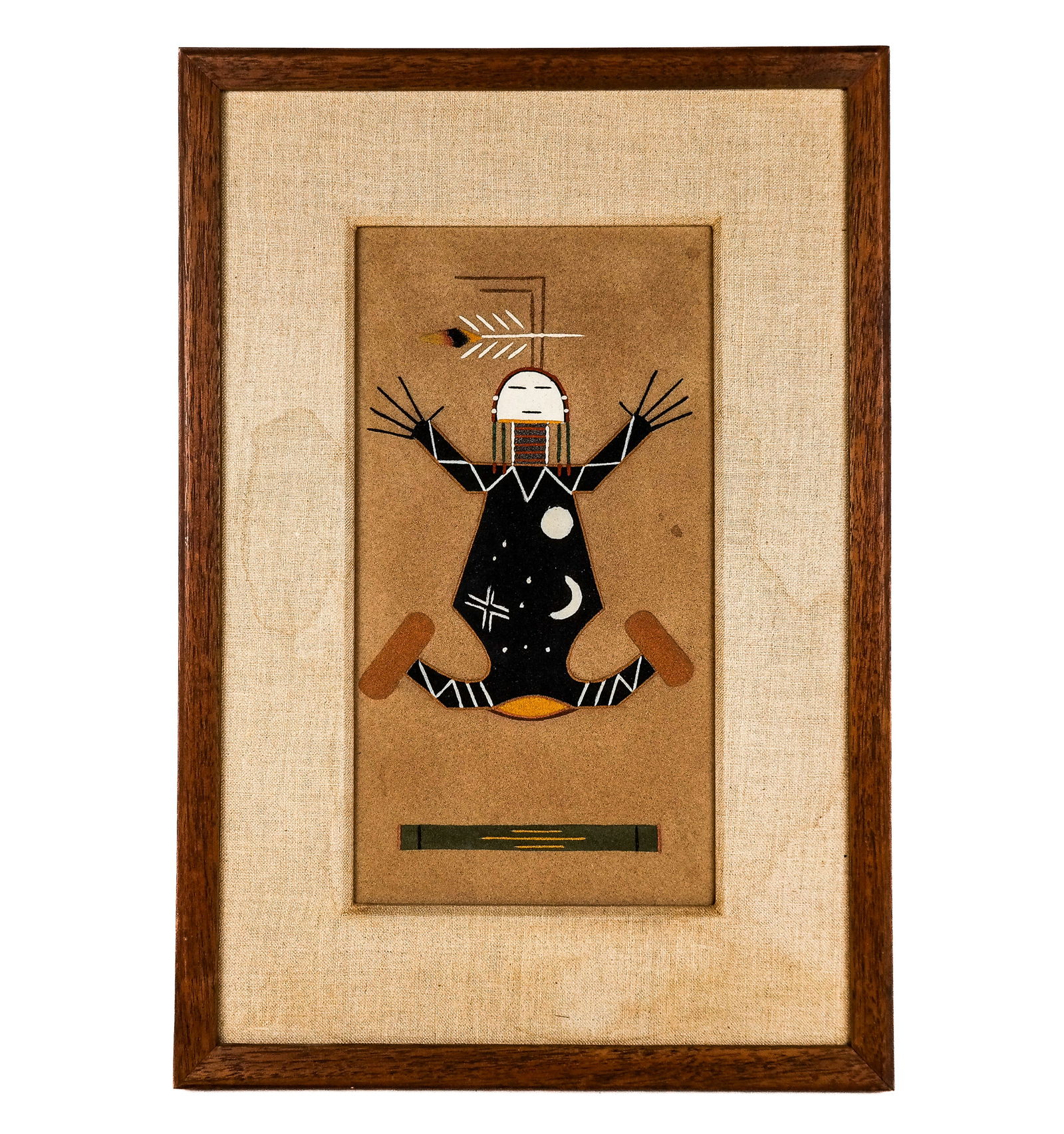 Jeanette JOHNSON: Navajo Sand Painting (1 of 7)