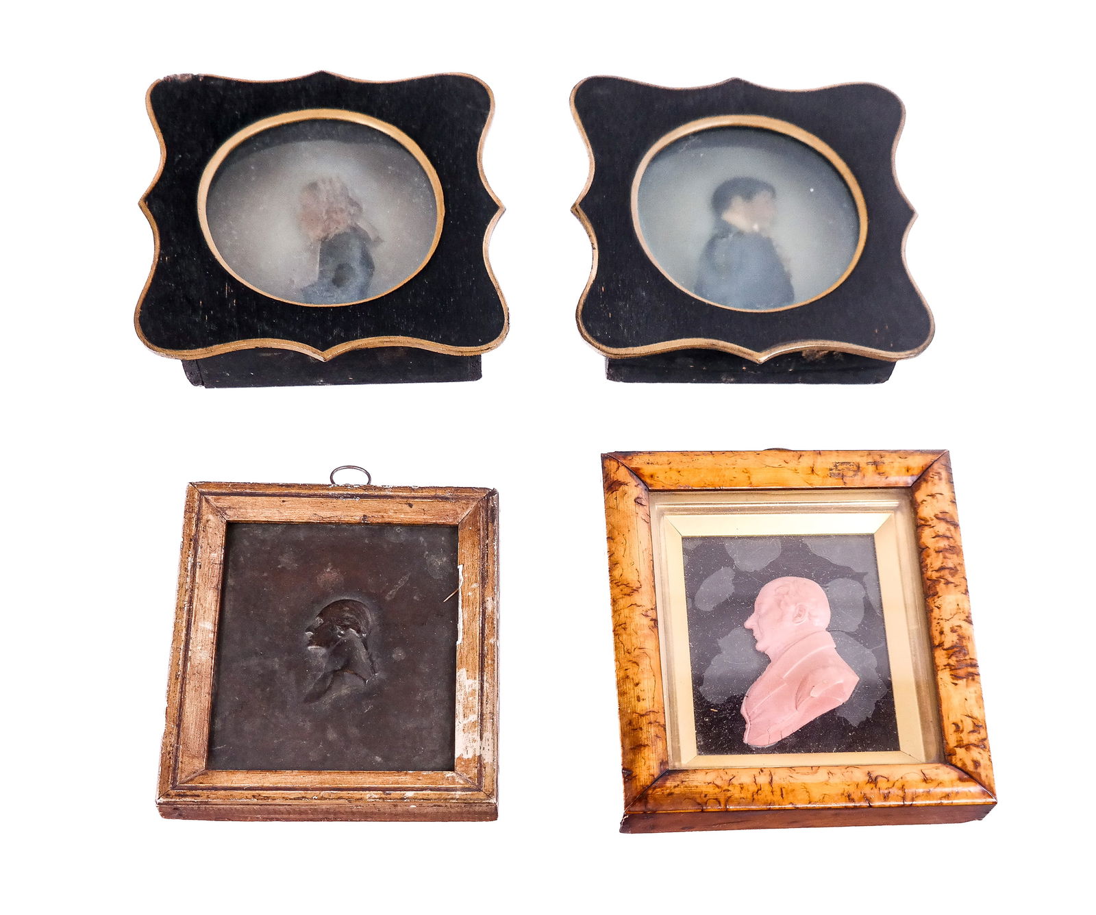Four Assorted Portraits in Shadowboxes (1 of 12)