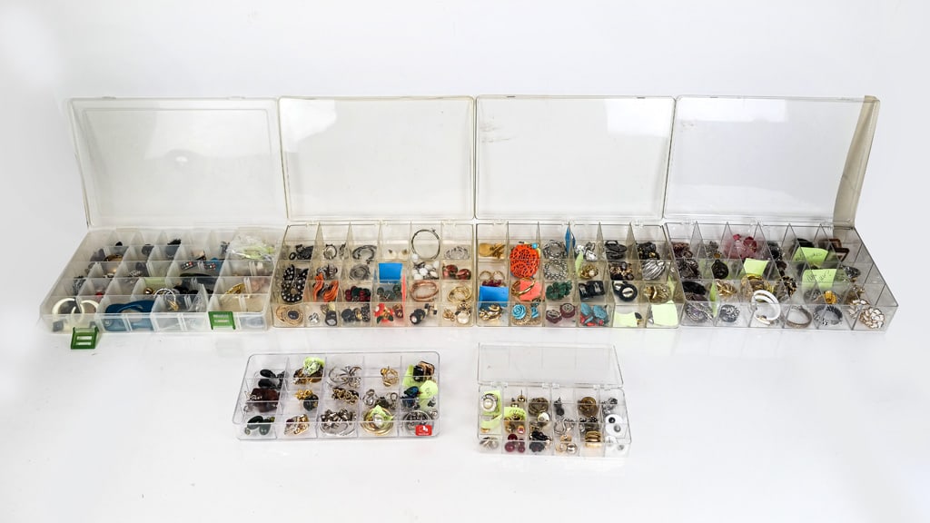 Collection of Costume Jewelry Earrings (288+) (1 of 20)