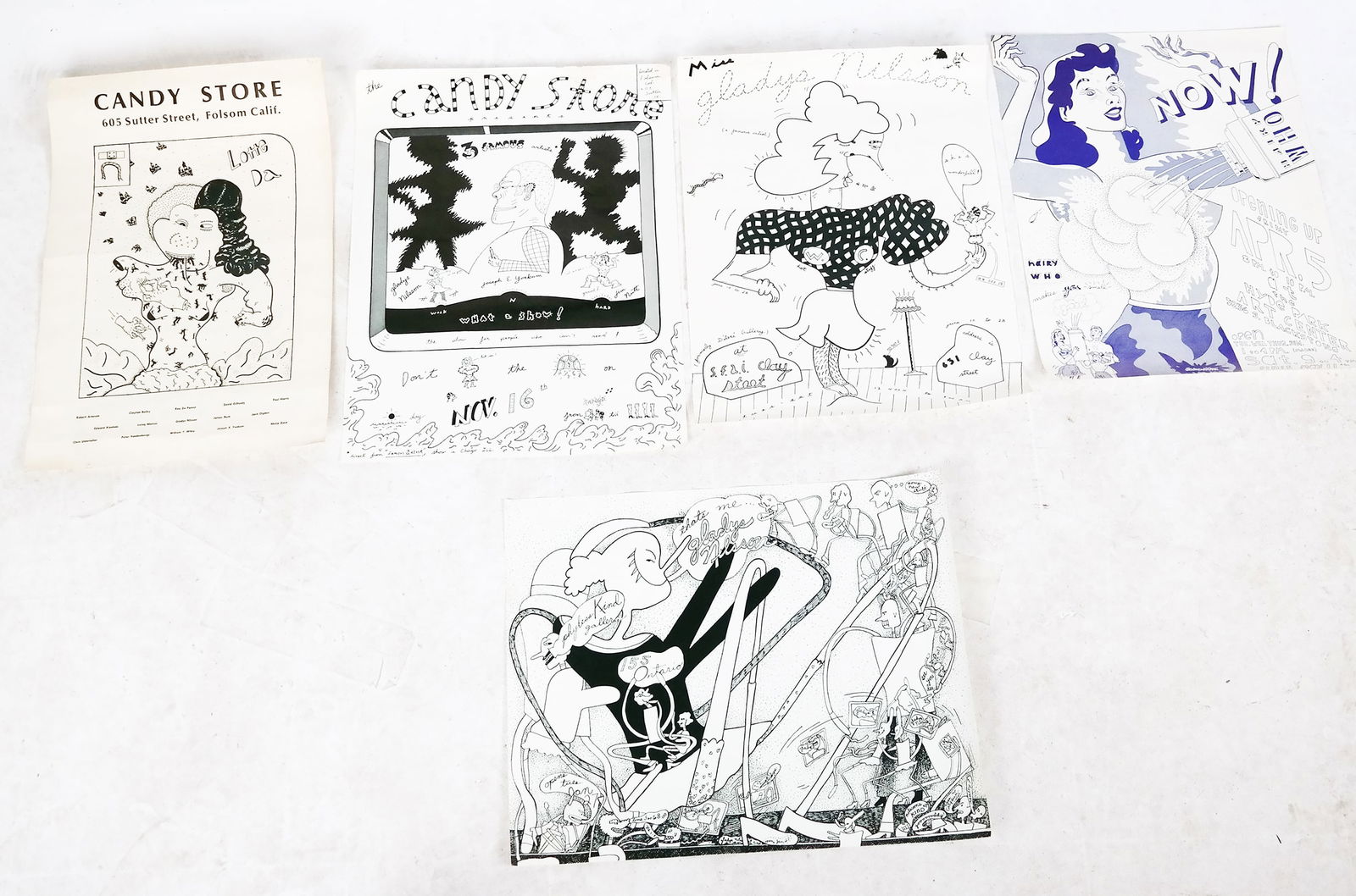 Hairy Who Exhibition Posters, Various Artists, 5 (1 of 20)