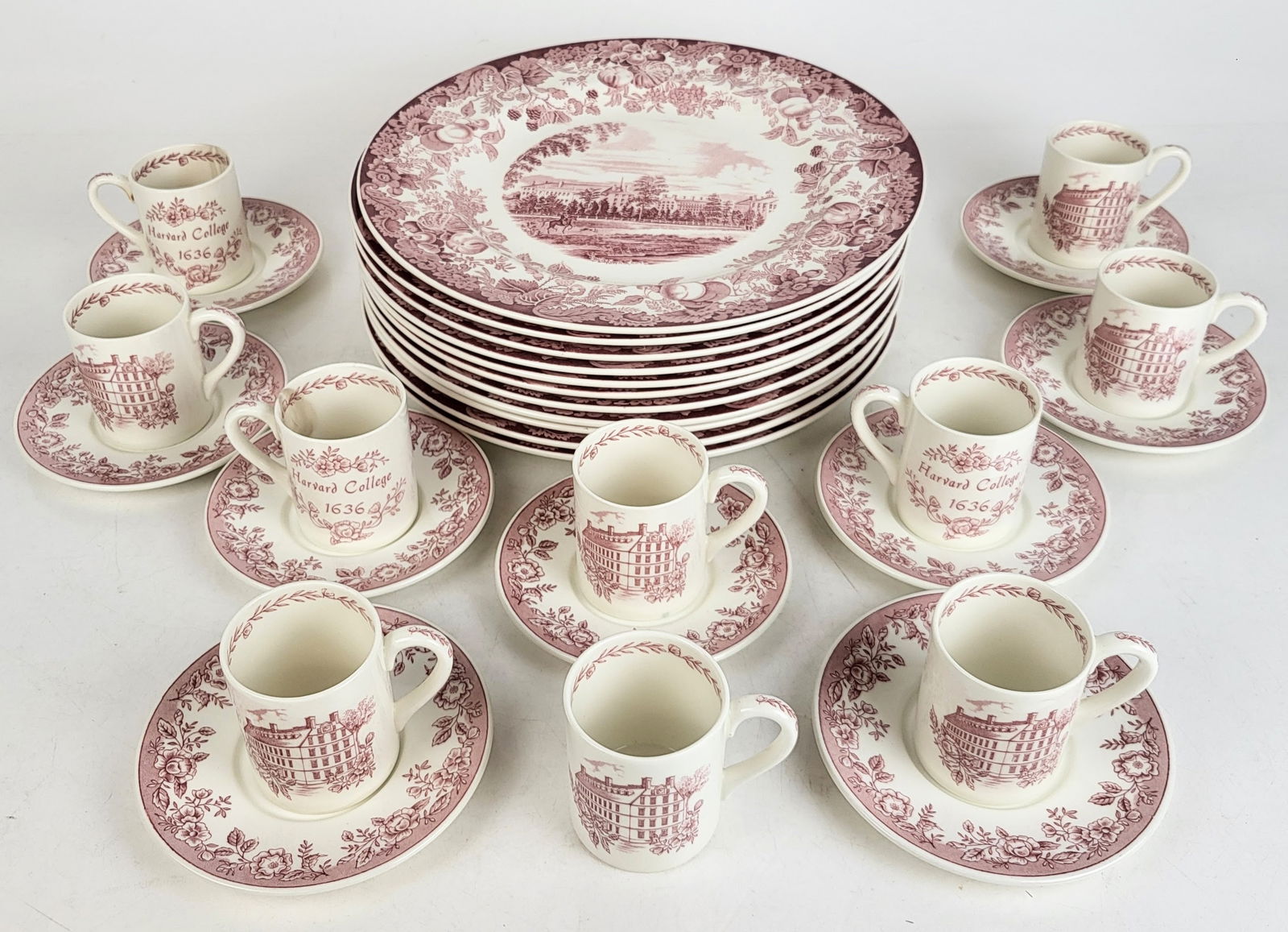 Wedgwood "Harvard University" Dinnerware (29) (1 of 20)