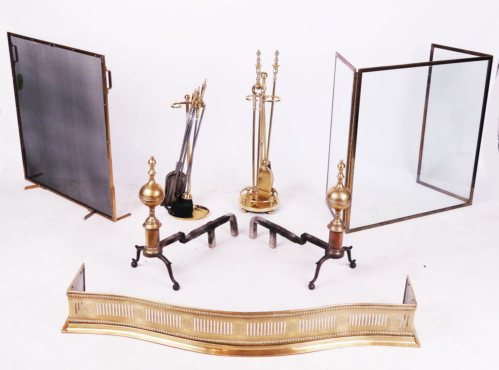 Brass Fireplace Accessories, 6 (1 of 10)