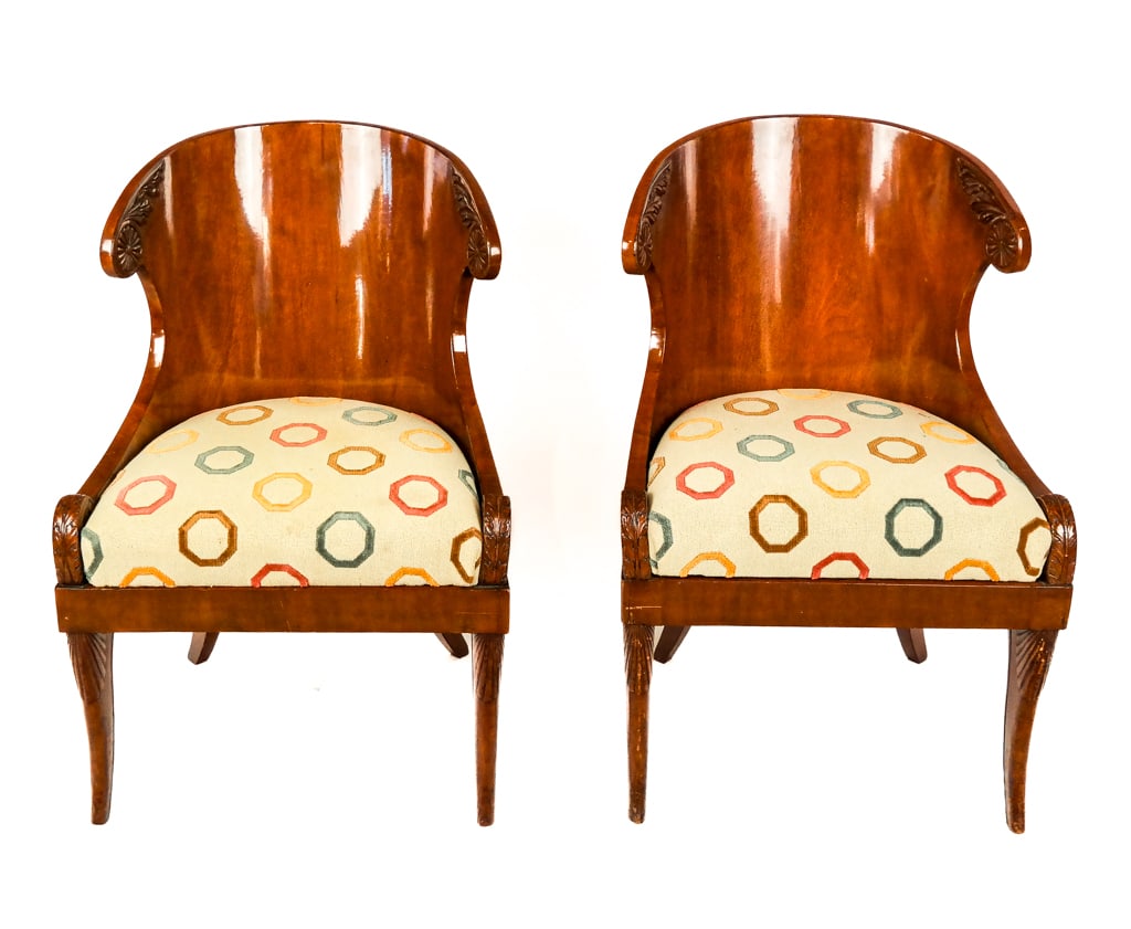 Pair Of Regency Mahogany Chairs (1 of 14)