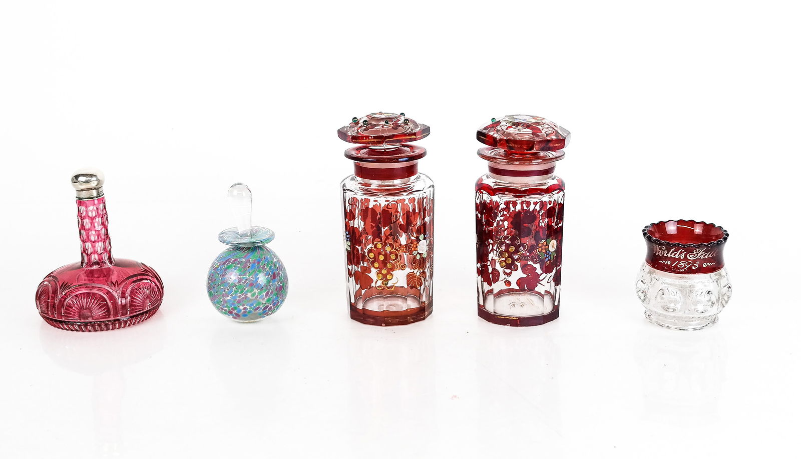 Steuben, Bohemian & Other Art Glass Objects (1 of 10)