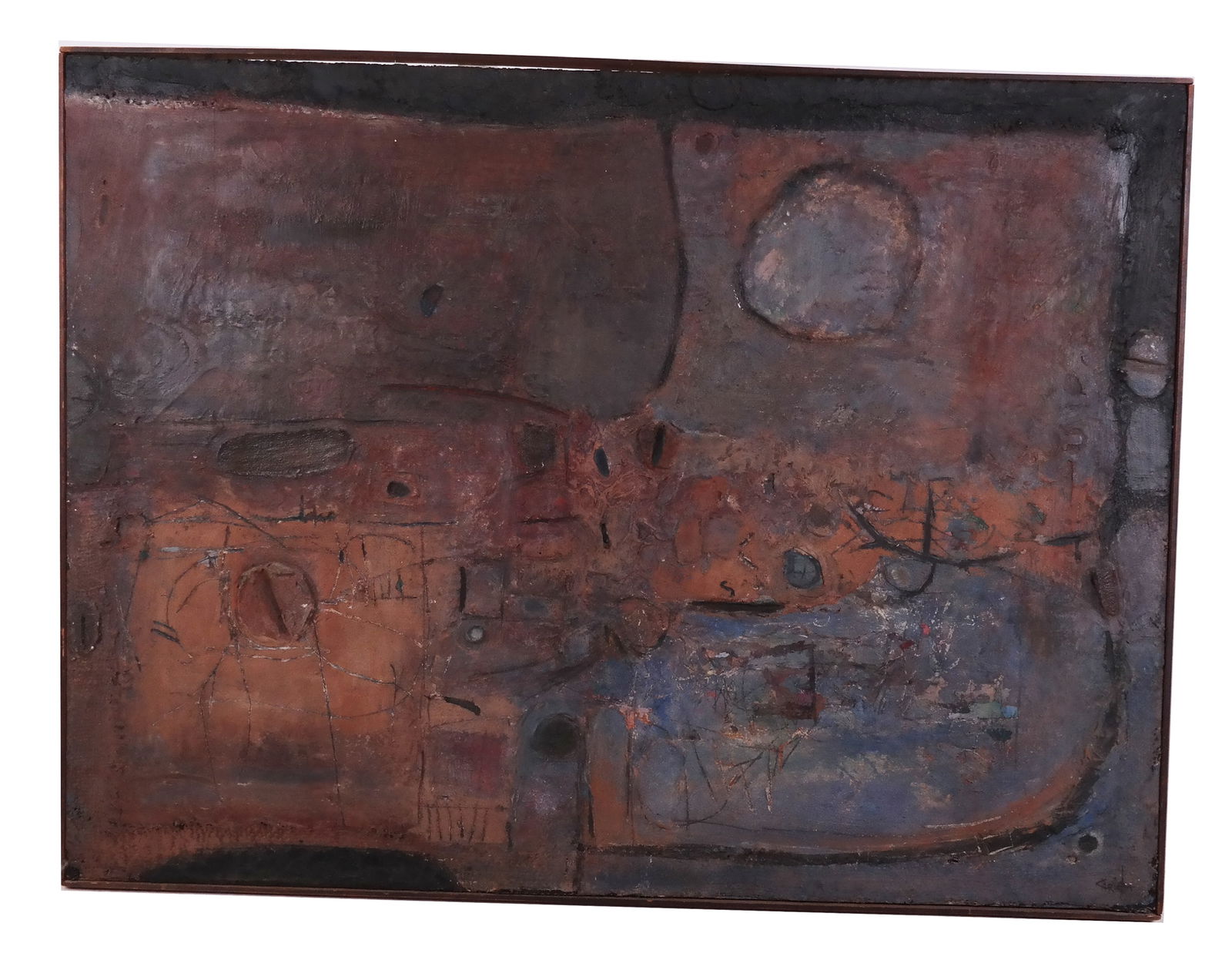 Signed "CARIOLA": Abstract - Painting (1 of 9)