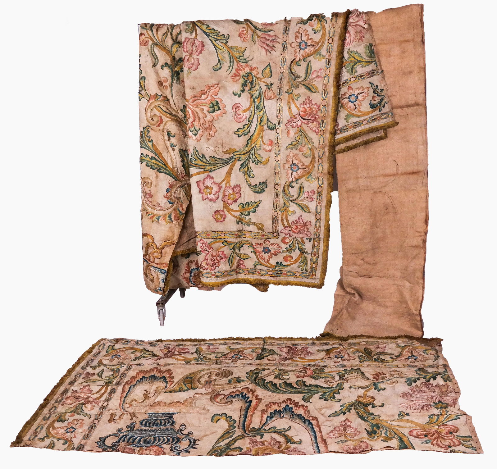 Group Textile Fragments, French 18th C. (1 of 14)