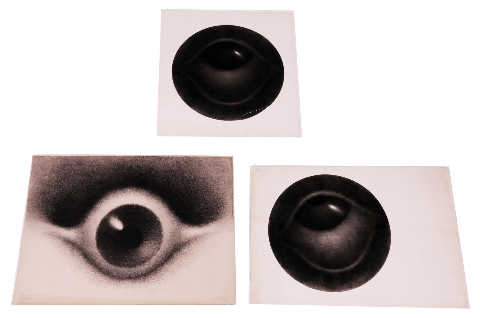 Rodolfo ABULARACH: "Ojo" - Three Prints (1 of 13)