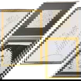 Michael SHERRIN: Three Framed Drawings