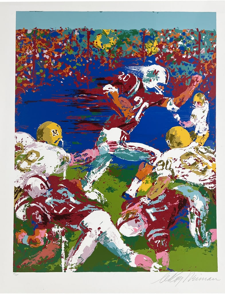 LeRoy NEIMAN: "Breakaway" - Serigraph (1 of 7)