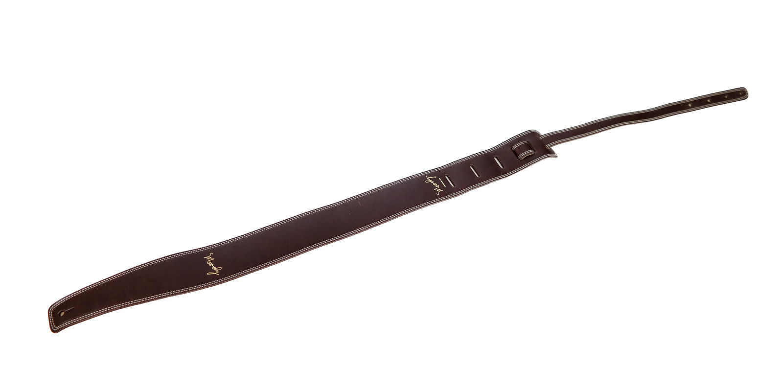 A Moody Brown and Cream Guitar Strap (1 of 10)