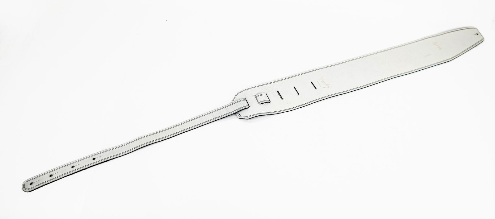 A Moody Black and White Guitar Strap (1 of 9)