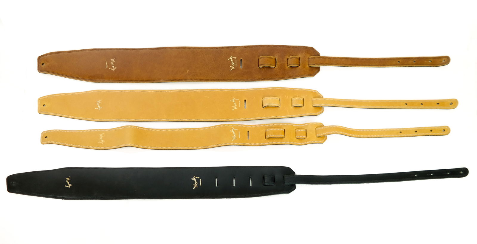 4 Assorted Moody Guitar Straps (1 of 11)