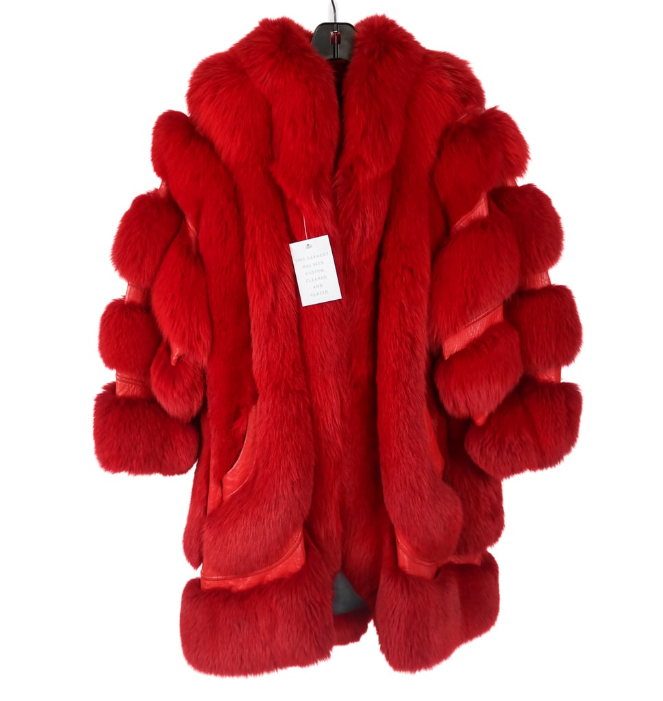 Frederic Castet Dyed Fox Coat (1 of 14)
