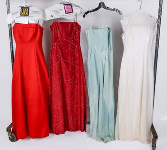 Silk Evening Gowns, 4
